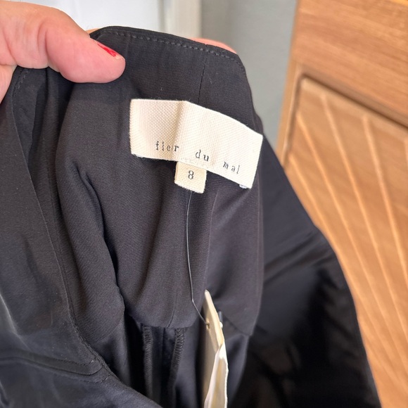 fleur du mal black silk pants - Picture 7 of 7